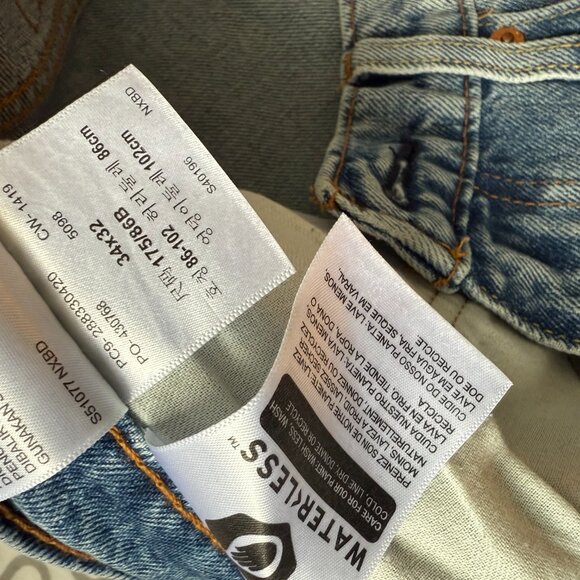 Levi's Slim Fit Jeans - Faded Blue - Picture 2 of 3